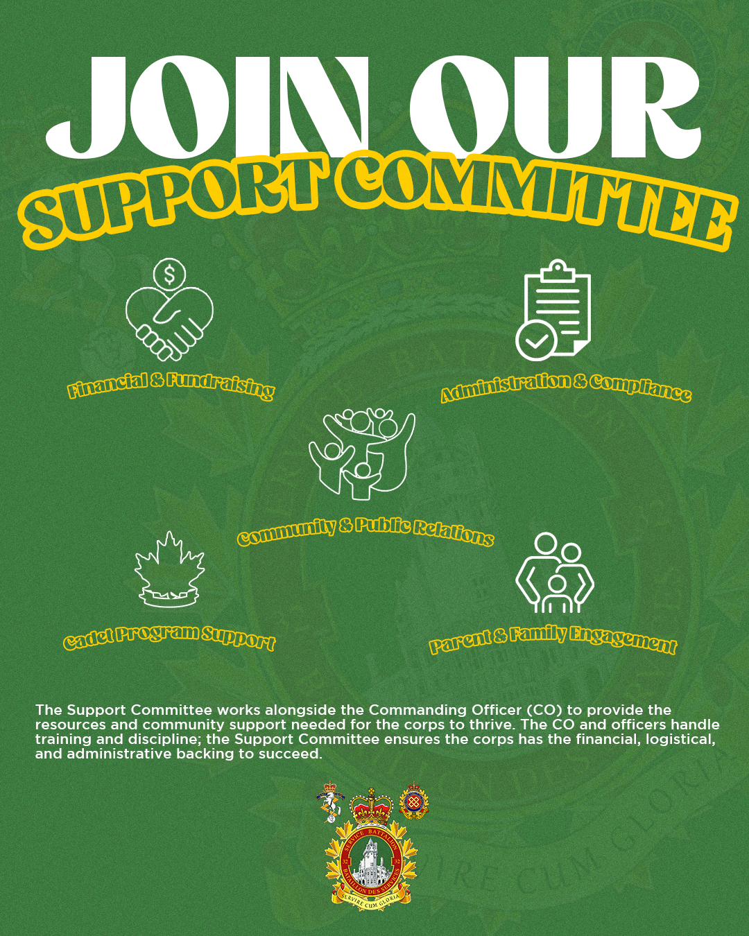 Join the Support Committee